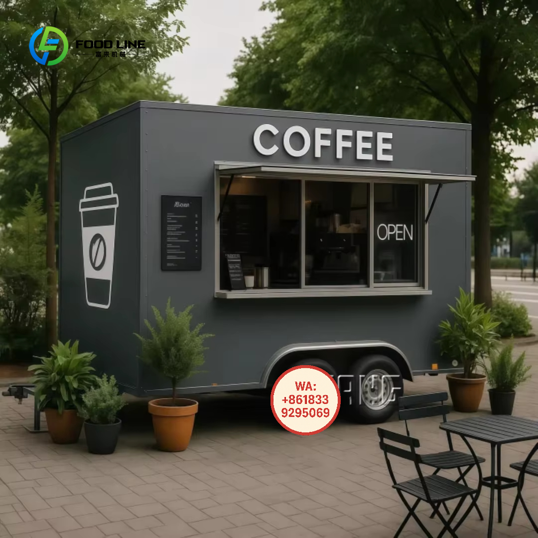 Commercial Kitchen Layouts - Mini Food Trailer Small Snack Truck