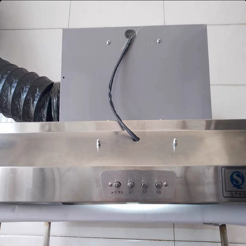 Commercial Kitchen Vent Hood - 220V Stainless Steel Commercial Range Hood