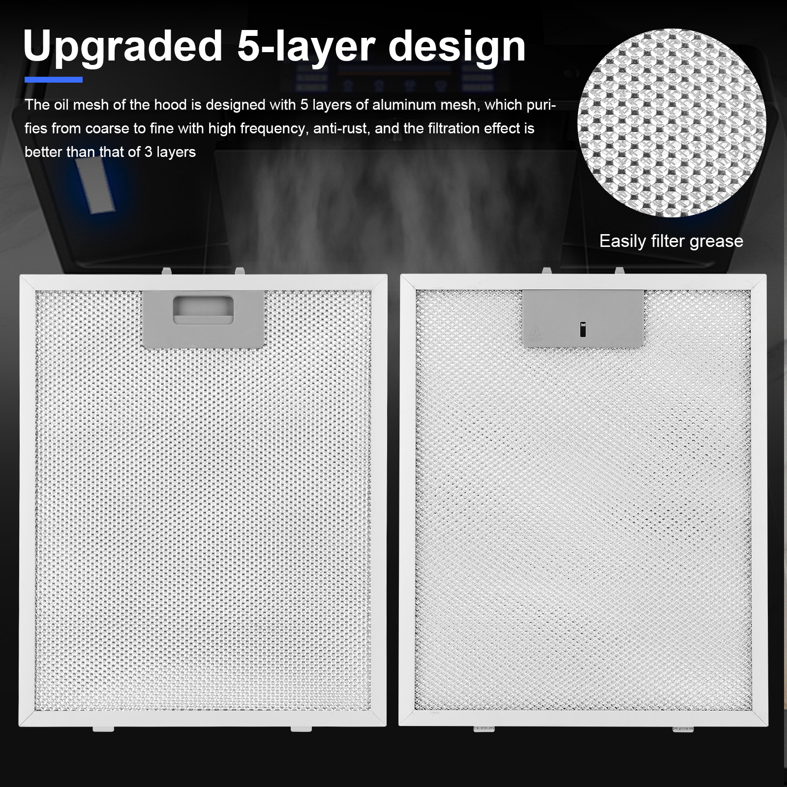 2x Range Hood Filter Replaceme - Commercial Kitchen Vent Hood incelemesi ve fiyatı