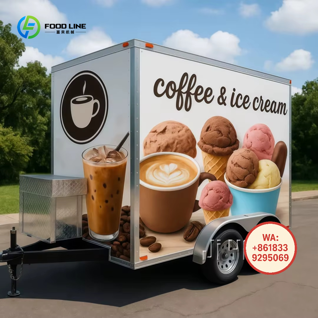 Mini Food Trailer Small Snack  - Commercial Kitchen Layouts incelemesi ve fiyatı