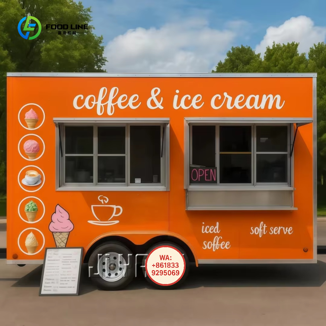 Mini Food Trailer Small Snack  - Commercial Kitchen Layouts incelemesi ve fiyatı