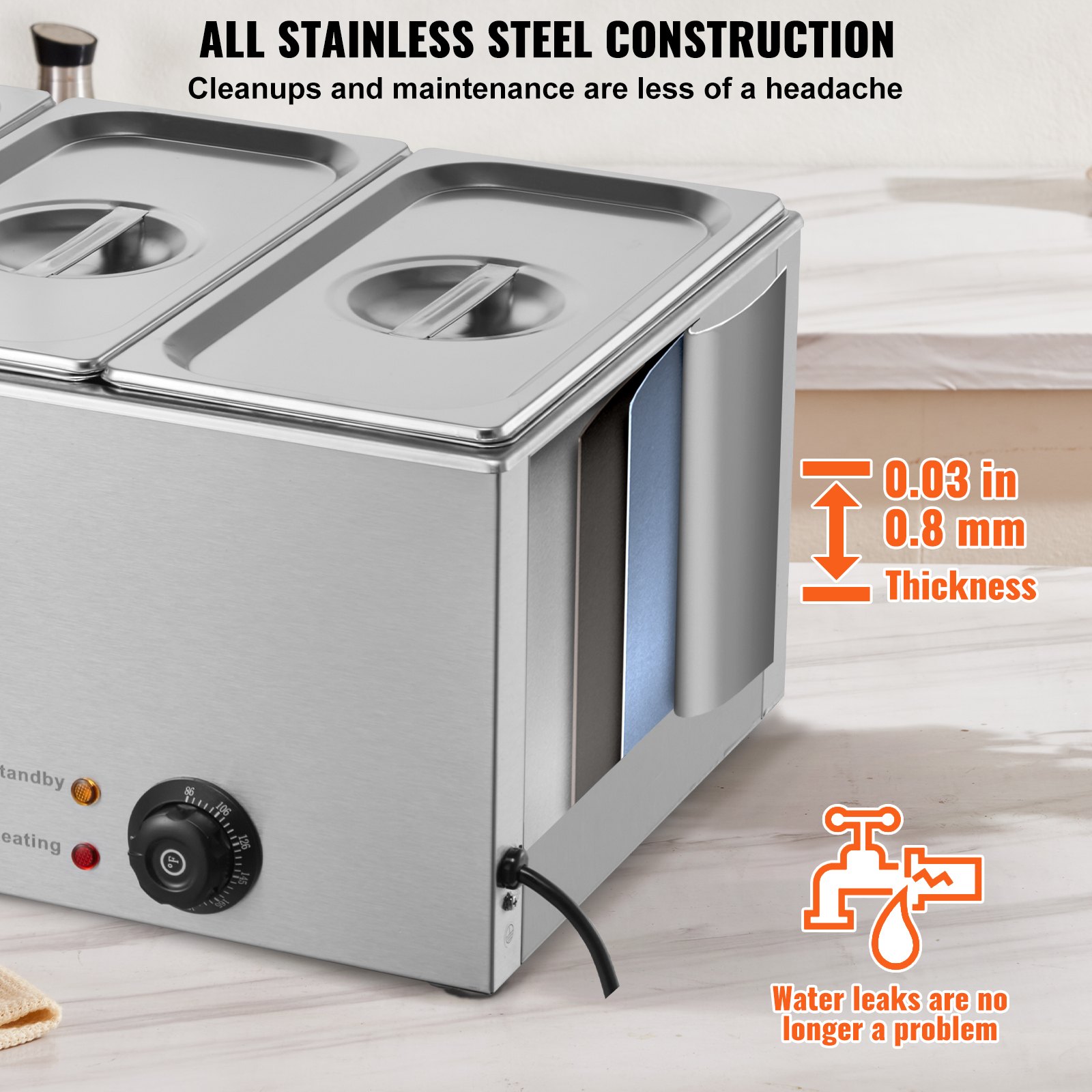 Commercial Electric Food Warme - Bain Marie Food Warmer incelemesi ve fiyatı
