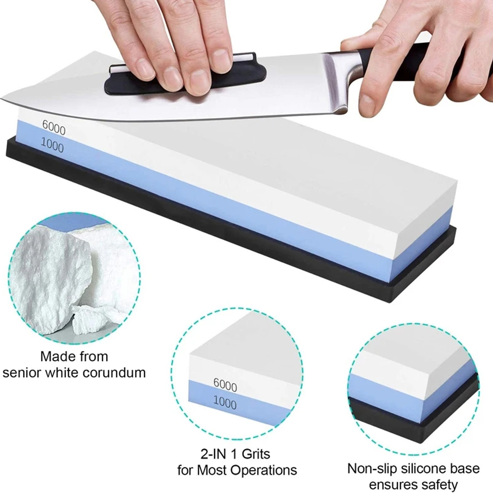 Whetstone Sharpening Stones Pr - Commercial Kitchen Knives incelemesi ve fiyatı
