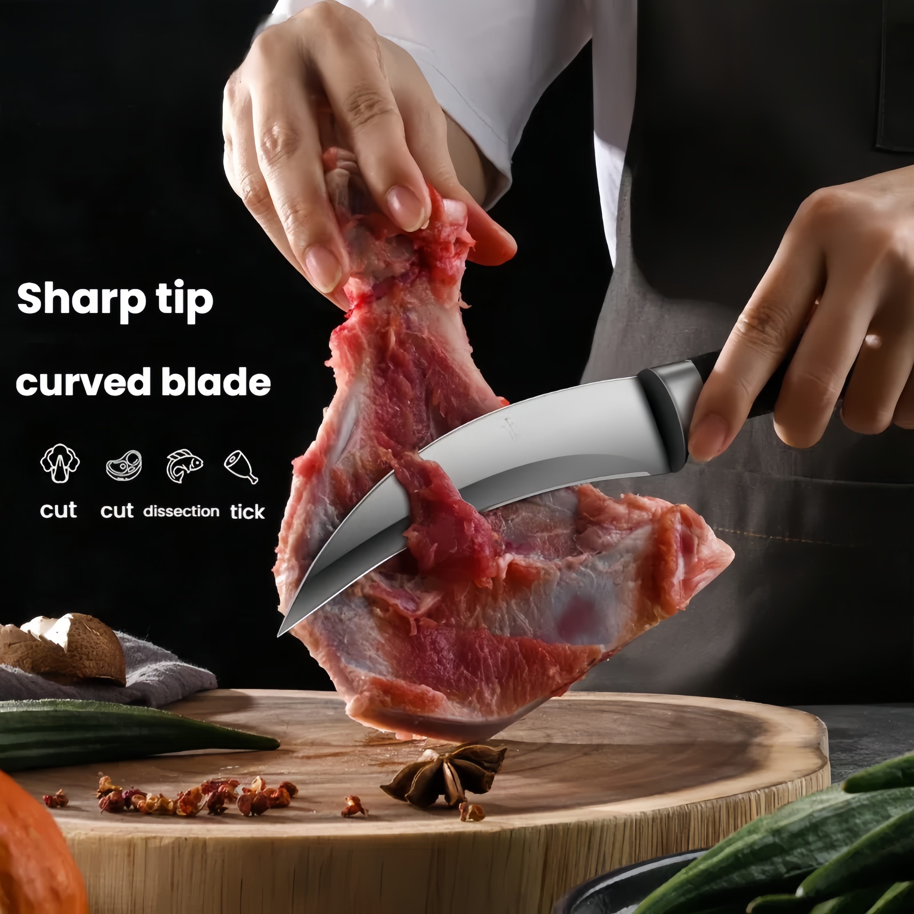 Professional kitchen chefs kni - Commercial Kitchen Knives incelemesi ve fiyatı