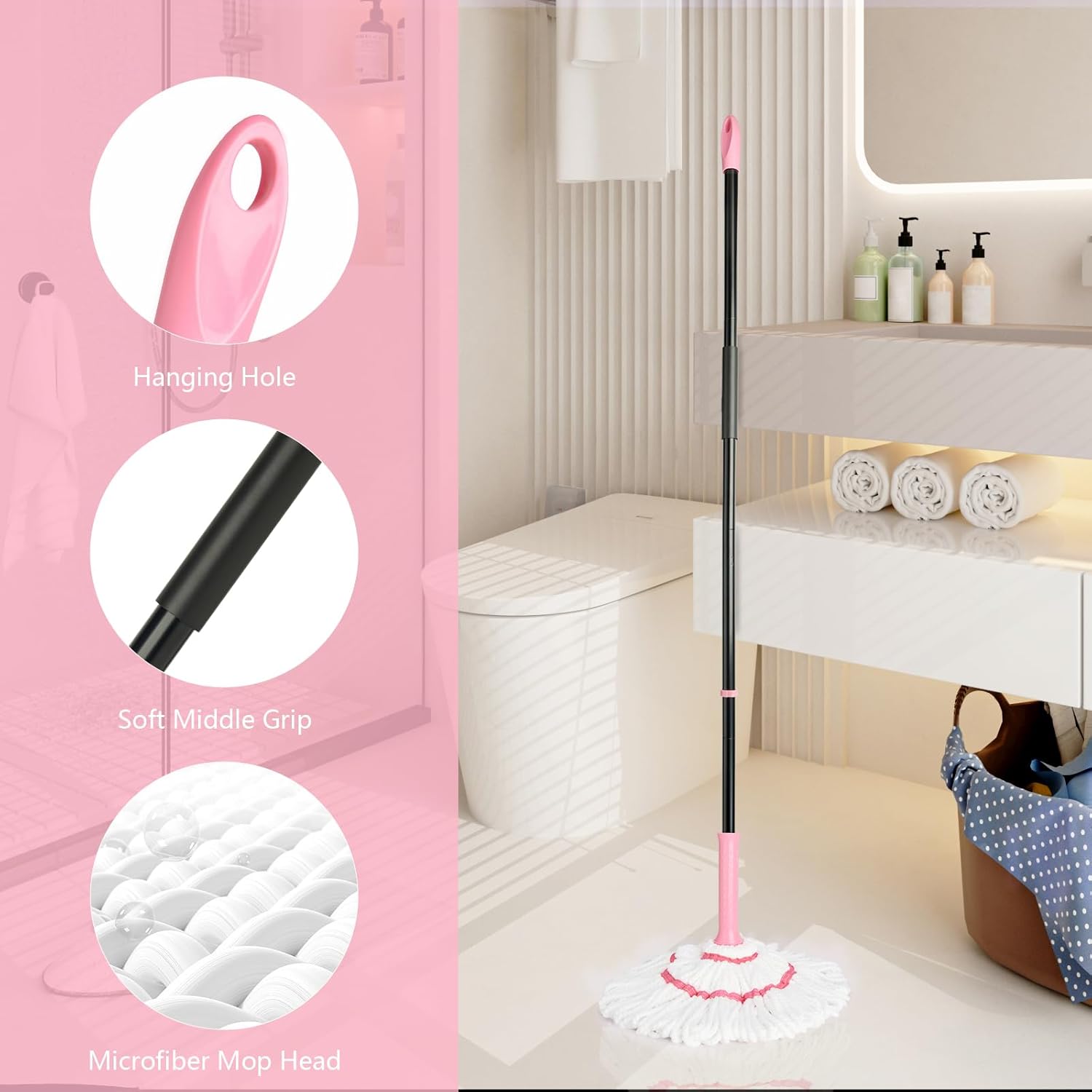 Self-Wringing Twist Mop for Fl - Commercial Kitchen Tiles incelemesi ve fiyatı