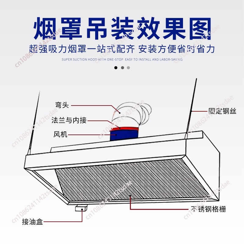 Commercial Stainless Steel Ran - Commercial Kitchen Range Hood incelemesi ve fiyatı