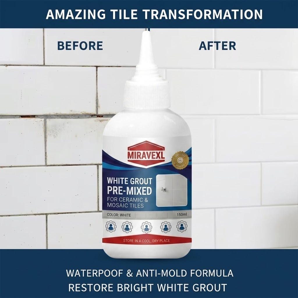 Premium White Tile Grout, Anti - Commercial Kitchen Tiles incelemesi ve fiyatı