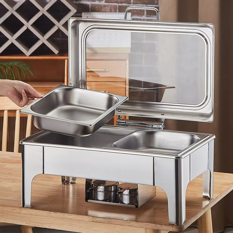 Stainless steel rectangular bu - Bain Marie Food Warmer incelemesi ve fiyatı