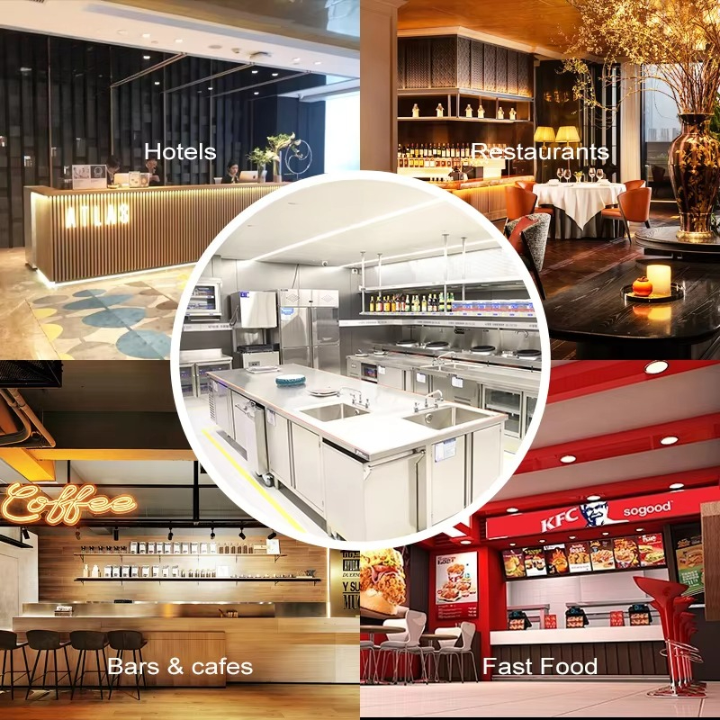 Fast food restaurant equipment - Commercial Kitchen Layouts incelemesi ve fiyatı