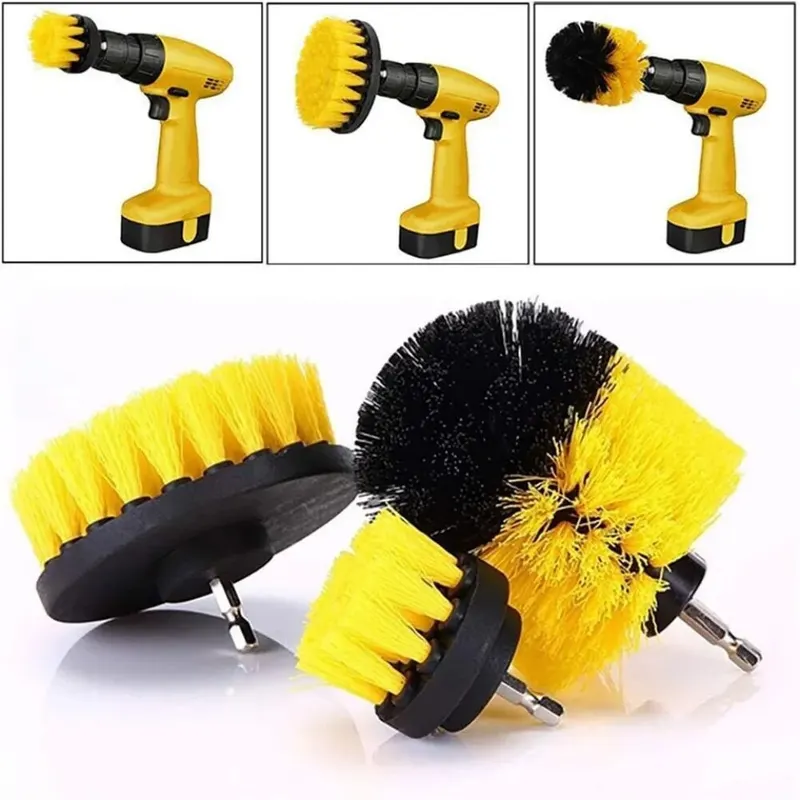 3 pcs/set drill brush set powe - Commercial Kitchen Tiles incelemesi ve fiyatı