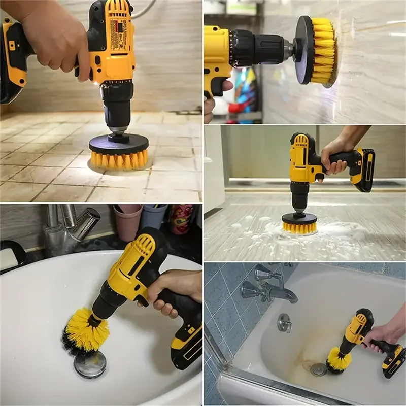 3 pcs/set drill brush set powe - Commercial Kitchen Tiles incelemesi ve fiyatı