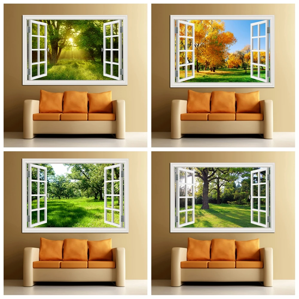 Forest 3D Window Landscape Wal - Commercial Kitchen Tiles incelemesi ve fiyatı
