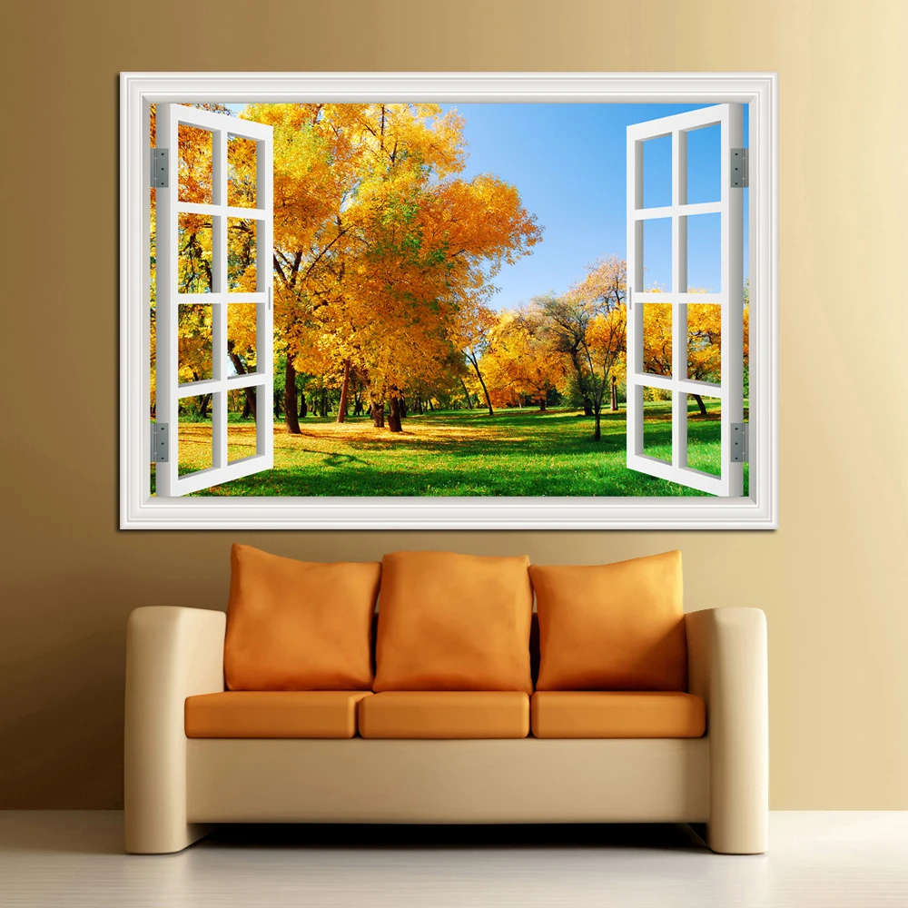 Forest 3D Window Landscape Wal - Commercial Kitchen Tiles incelemesi ve fiyatı