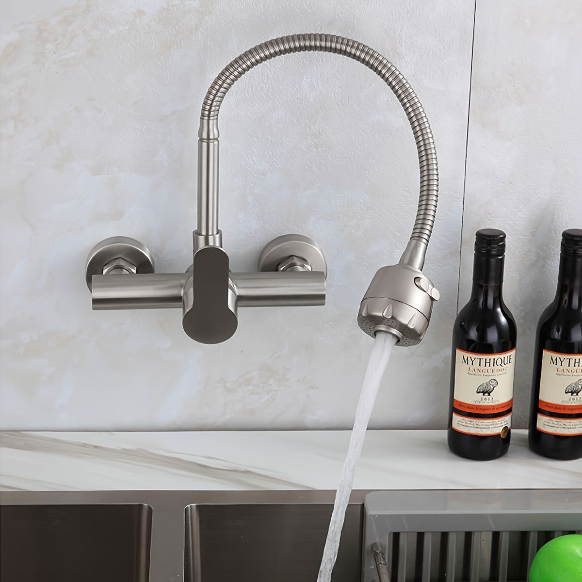 Wall-mounted kitchen faucet, s - Commercial Kitchen Walls incelemesi ve fiyatı