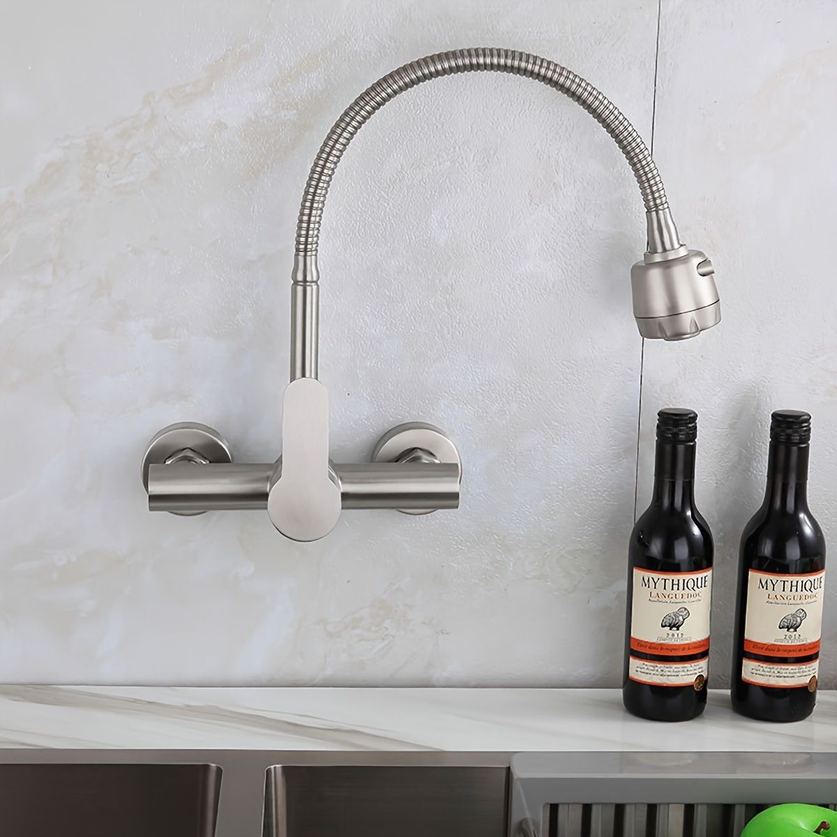 Wall-mounted kitchen faucet, s - Commercial Kitchen Walls incelemesi ve fiyatı
