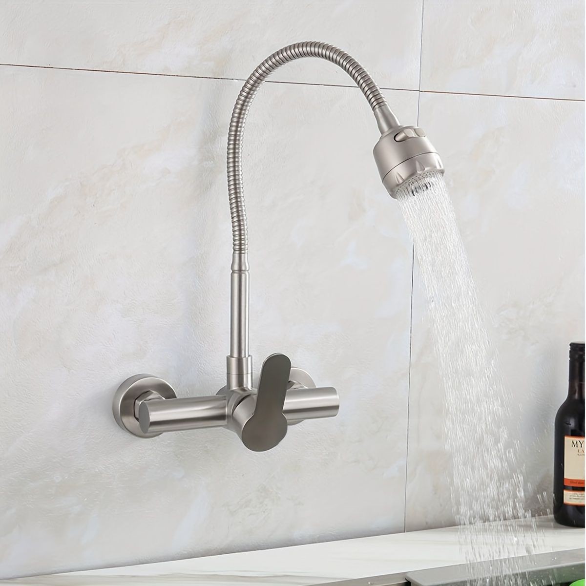 Wall-mounted kitchen faucet, s - Commercial Kitchen Walls incelemesi ve fiyatı