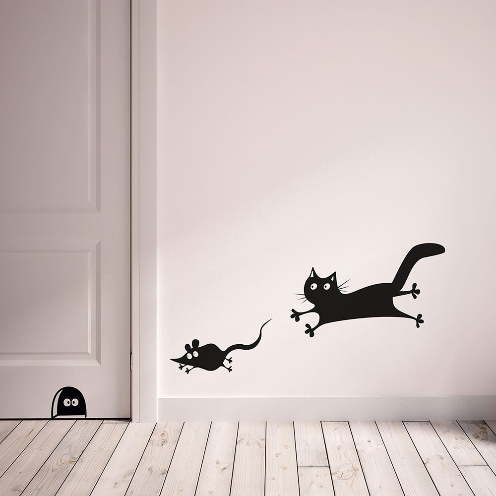Cartoon Mouse and Cat Door Tab - Commercial Kitchen Tiles incelemesi ve fiyatı