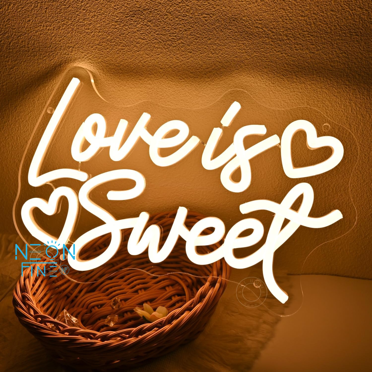 Love Is Sweet Neon Light Sign  - Commercial Kitchen Walls incelemesi ve fiyatı