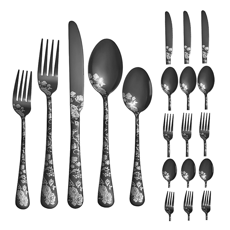 Pattern 5pcs/20pcs printed sta - Commercial Kitchen Knives incelemesi ve fiyatı