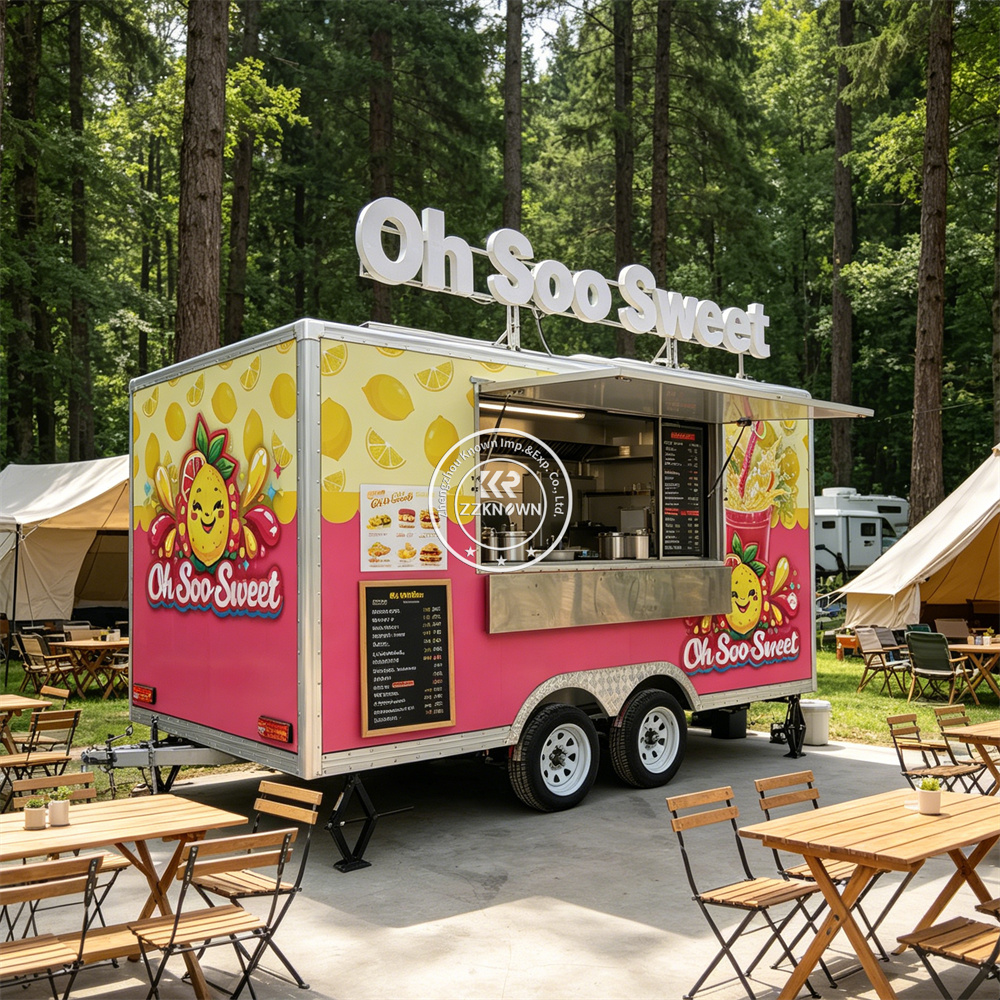 Mobile Kitchen Food Trailer Pr - Commercial Kitchen Layouts incelemesi ve fiyatı