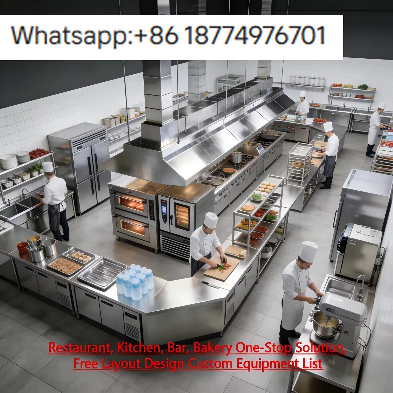 KFC Commercial Fast Food Equip - Commercial Kitchen Layouts incelemesi ve fiyatı