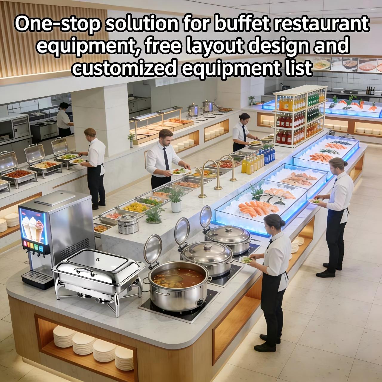 KFC Commercial Fast Food Equip - Commercial Kitchen Layouts incelemesi ve fiyatı