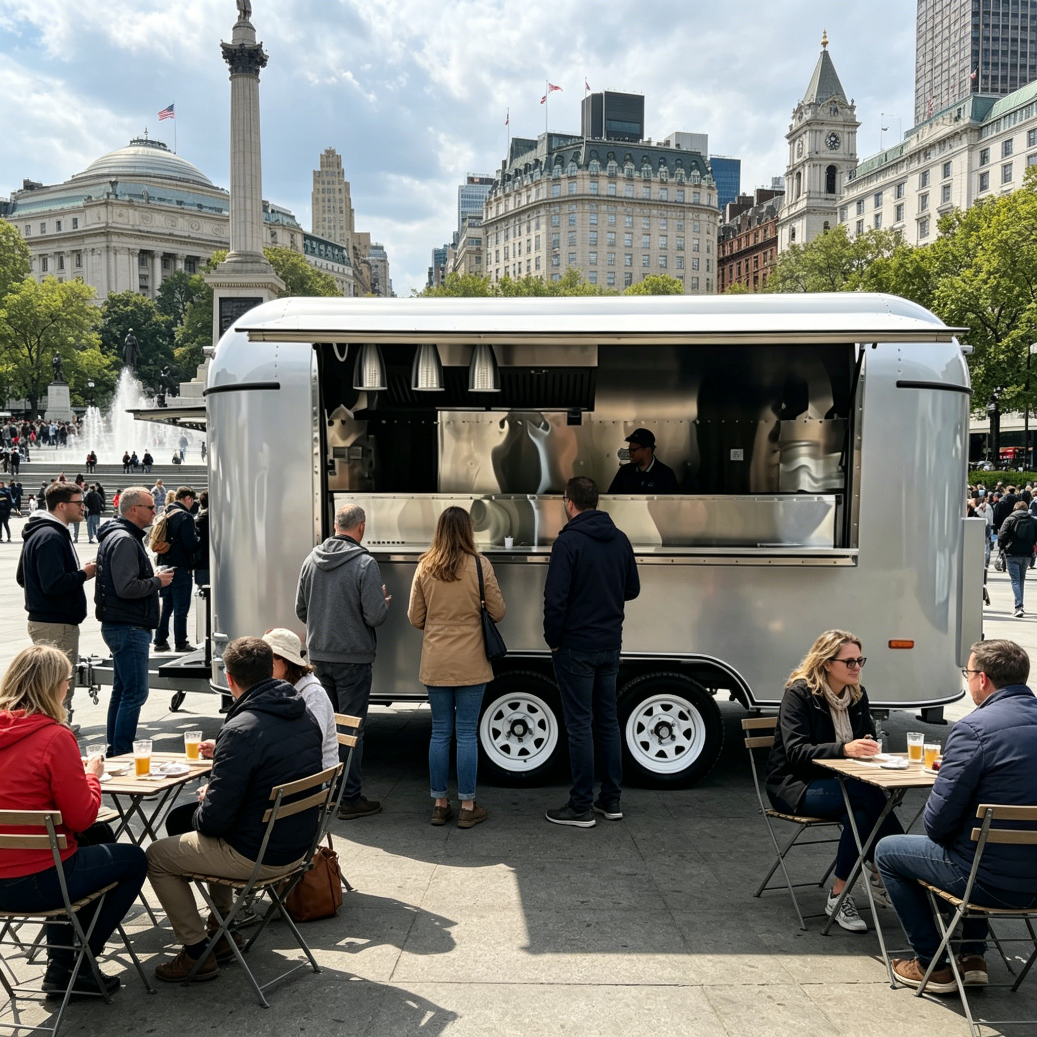 Stainless Steel Food Trailer M - Commercial Kitchen Layouts incelemesi ve fiyatı