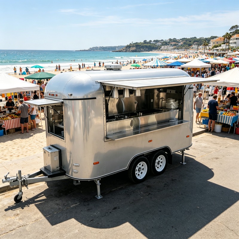Stainless Steel Food Trailer M - Commercial Kitchen Layouts incelemesi ve fiyatı