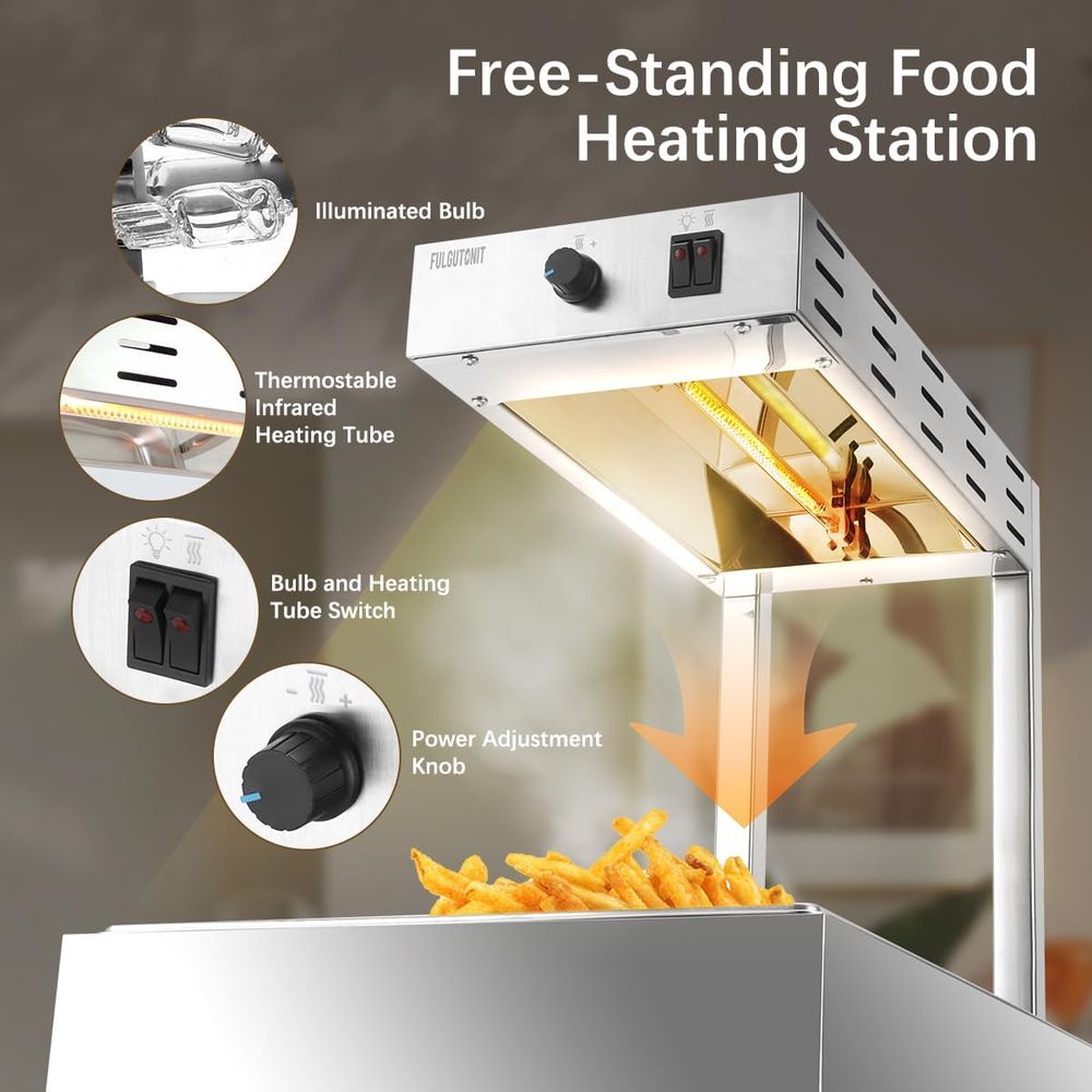 French Fry Warmer, Commercial  - Commercial Kitchen Warmer incelemesi ve fiyatı