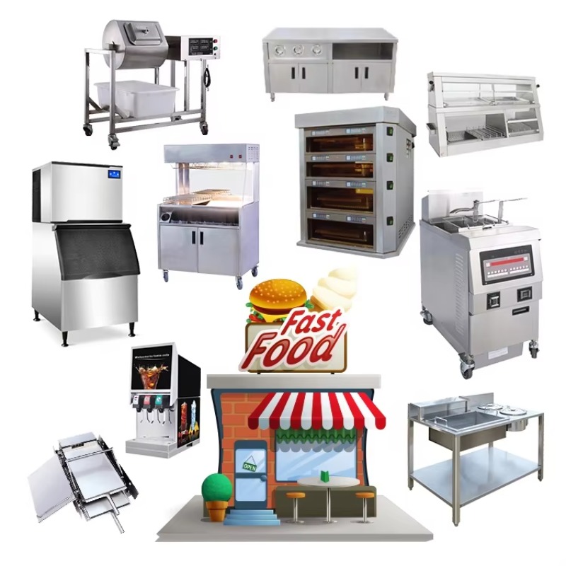 Fast Food Restaurant Equipment - Commercial Kitchen Layouts incelemesi ve fiyatı