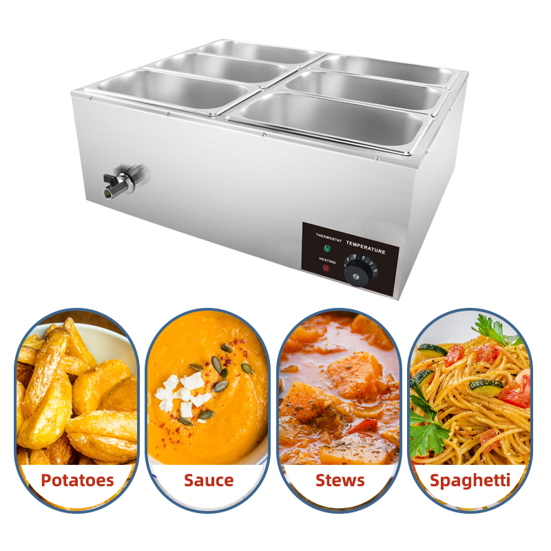Stainless Steel Electric Food  - Bain Marie Food Warmer incelemesi ve fiyatı