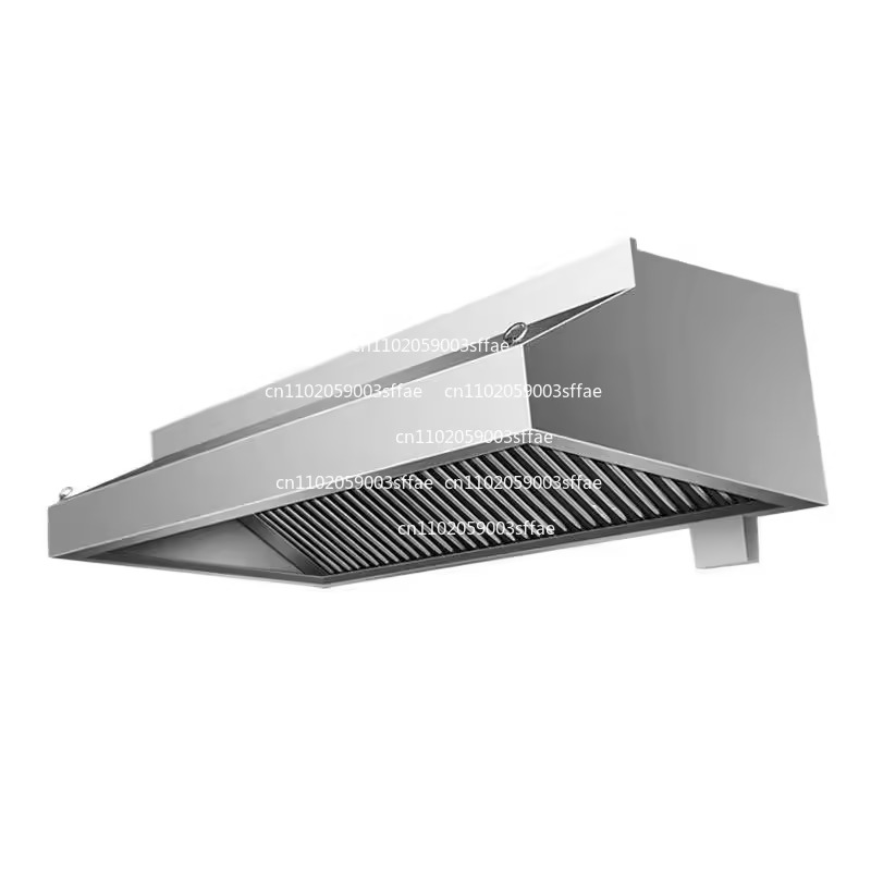 Thickened stainless steel fume - Commercial Kitchen Range Hood incelemesi ve fiyatı